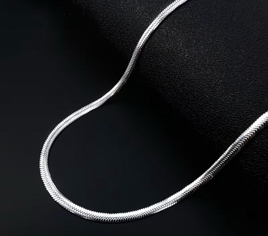 Premium Stainless Steel Snake Chain – Waterproof & No Fade